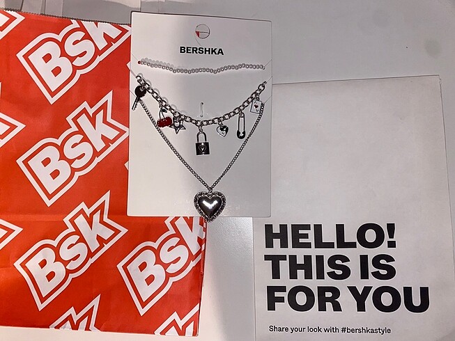  Beden BERSHKA KOLYE