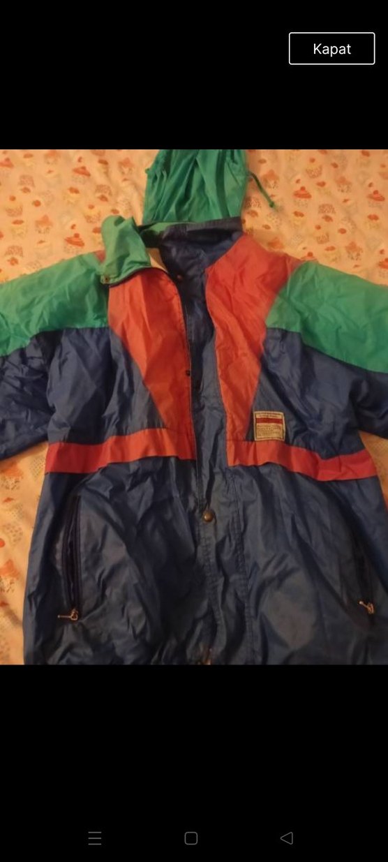 Vintage yağmurluk - Görsel 4