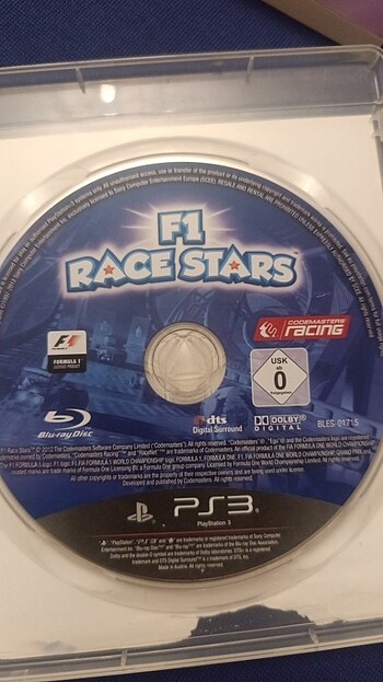 Codemasters PS3 oyun 