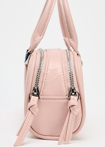 Zara Zara Pembe Deri Kadın Çanta