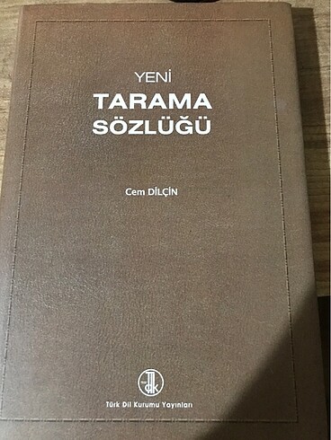 Yeni Tarama Sözlüğü - Cem Dilçin