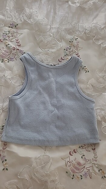 Crop bebe mavisi