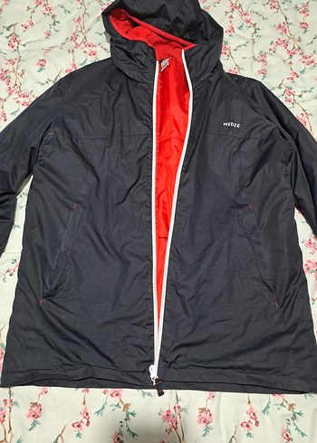 Decathlon L beden kapşonlu mont - Görsel 2