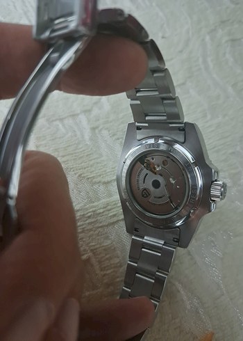 Mavi Kadranlı otomatik Erkek Saat - Görsel 3