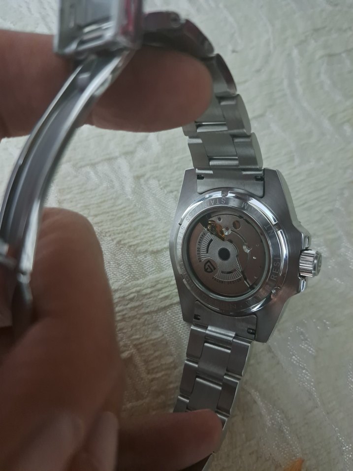 Mavi Kadranlı otomatik Erkek Saat - Görsel 3