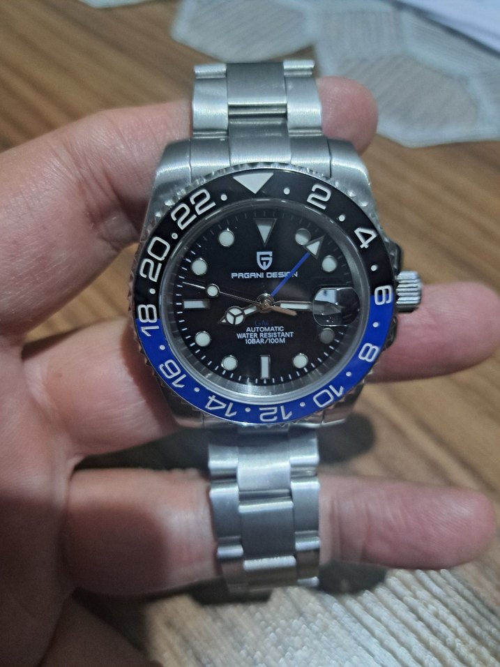 Mavi Kadranlı otomatik Erkek Saat - Görsel 2