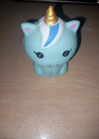 Turkuaz Unicorn Oyuncak Figür - Görsel 2