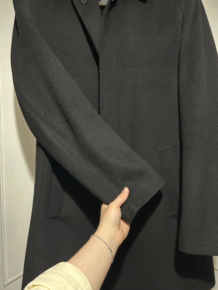 Pierre Cardin Siyah Klasik Kaban — görsel 3/4
