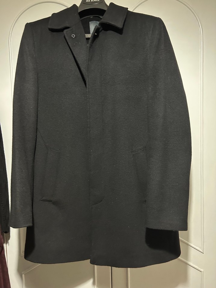 Pierre Cardin Siyah Klasik Kaban — görsel 2/4