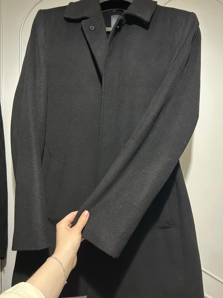 Pierre Cardin Siyah Klasik Kaban — görsel 4/4