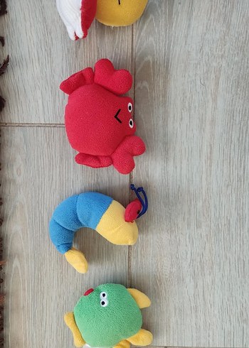 Renkli Peluş Boy Ölçer ve Oyuncak Seti - Görsel 4