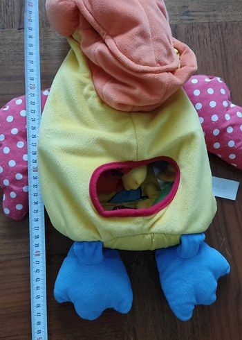 Renkli Peluş Boy Ölçer ve Oyuncak Seti - Görsel 13