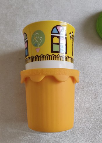 Renkli Çocuk slikon kapaklı bardak - Eco Life - Görsel 9