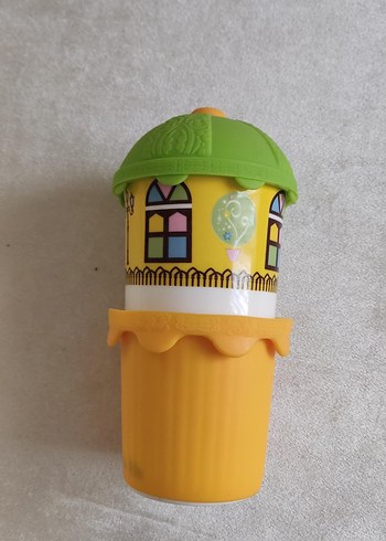 Renkli Çocuk slikon kapaklı bardak - Eco Life - Görsel 4