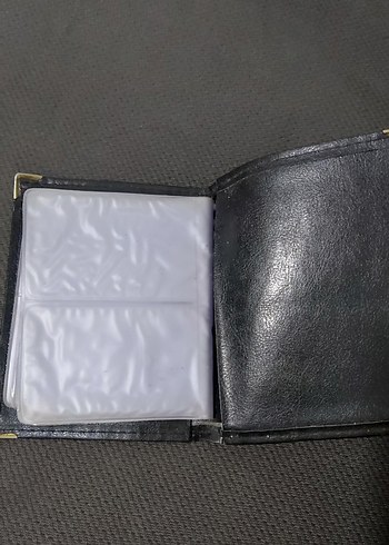 Köşeleri Metal Detaylı Siyah kartvizitlik 15×10 cm - Görsel 4