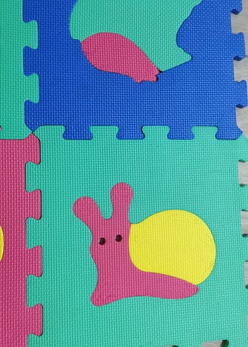 Renkli Çocuk Oyun Matı Hayvan Figürlü - Görsel 4