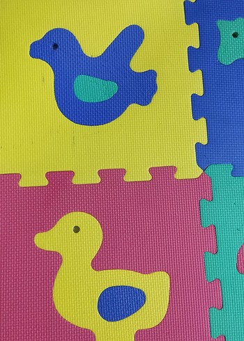 Renkli Çocuk Oyun Matı Hayvan Figürlü - Görsel 3