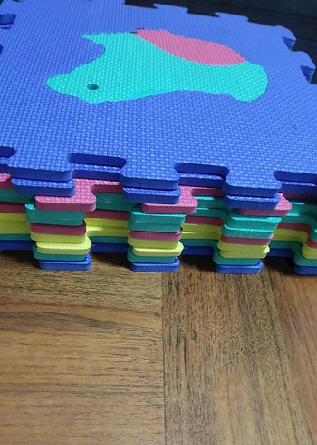 Renkli Çocuk Oyun Matı Hayvan Figürlü - Görsel 6