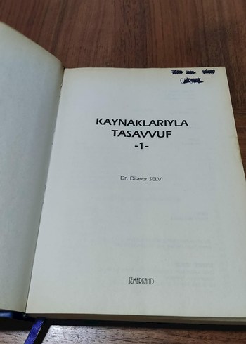 Kaynaklarıyla Tasavvuf 1-2 - Dilaver Selvi - Görsel 6