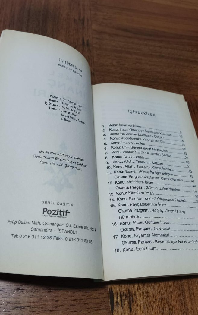 Temel İnanç Esasları - Dilaver Selvi - Görsel 3