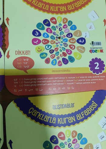 Çarklarla Kur'an Alfabesi Eğitici Oyuncak - Görsel 3