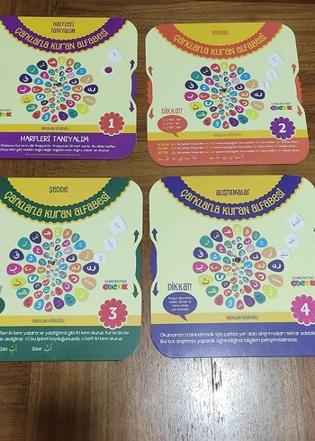 Çarklarla Kur'an Alfabesi Eğitici Oyuncak - Görsel 6