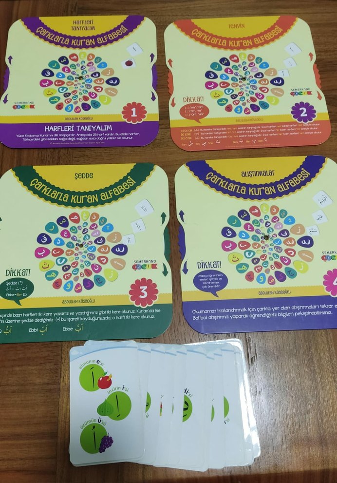 Çarklarla Kur'an Alfabesi Eğitici Oyuncak - Görsel 4