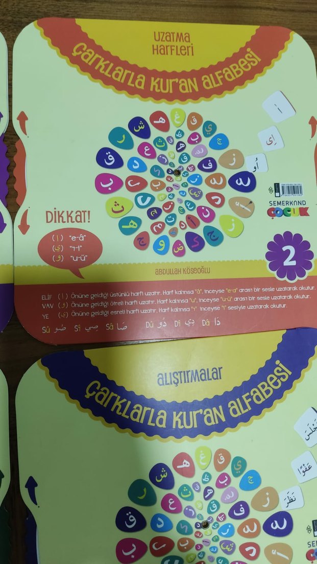 Çarklarla Kur'an Alfabesi Eğitici Oyuncak - Görsel 3