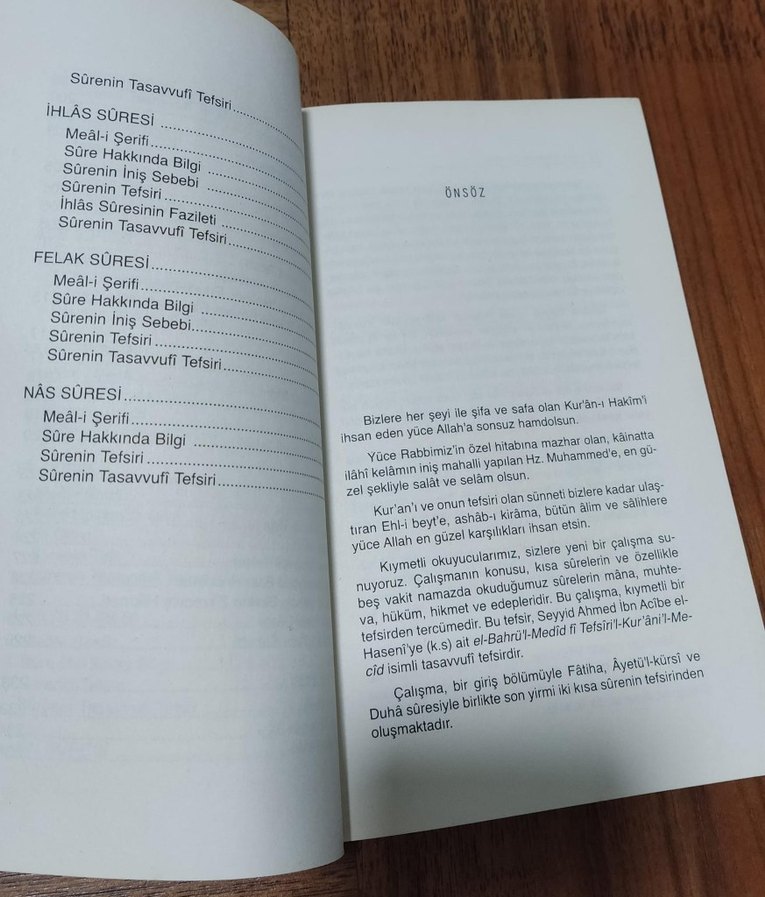 Kısa Surelerin Tefsiri - İbn Acibe El-Haseni - Görsel 3