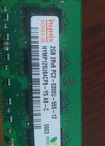DDR2 2+2 ram