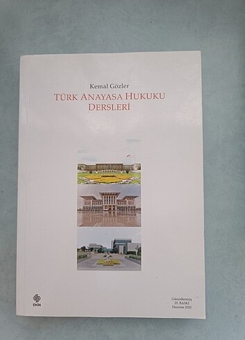 türk anayasa hukuku dersleri kemal gözler 