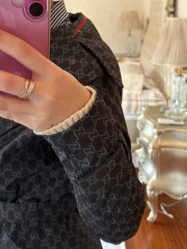 Gucci Gucci Trençkot Yüksek Kalite
