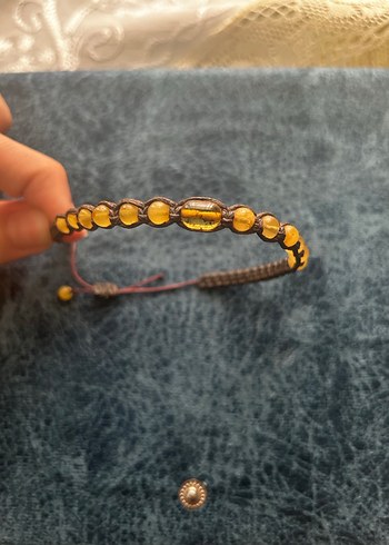 Orijinal Damla kehribar bileklik - Görsel 3