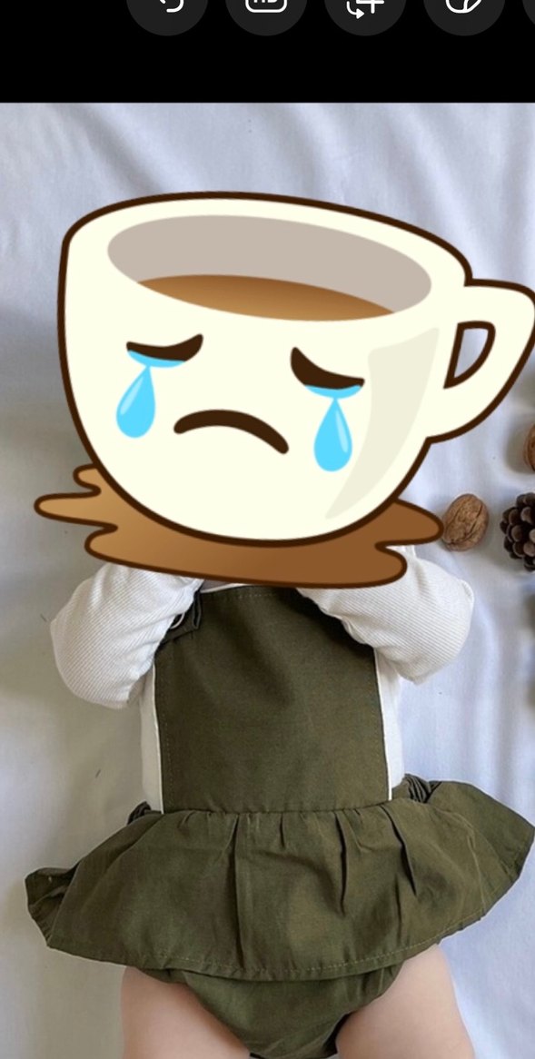 Koyu Kahverengi Bebek gömleği salopet - Görsel 2