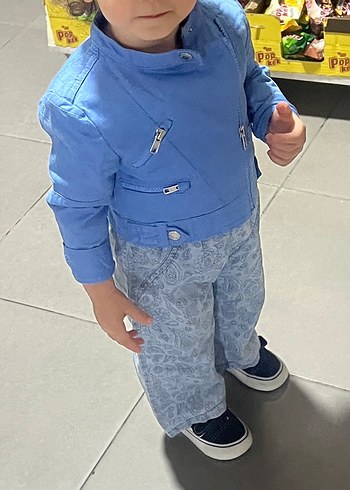 HelloBaby Mavi Cocuk Montu