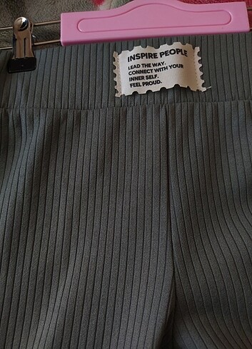 Kız çocuk volan paça tayt  - Görsel 4