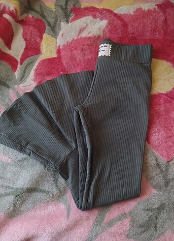 Kız çocuk volan paça tayt  - Görsel 6