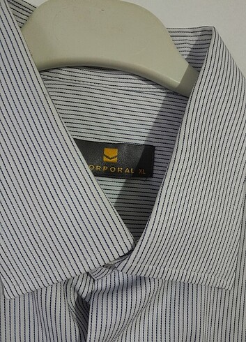 Erkek çizgili gömlek tshirt  - Görsel 2