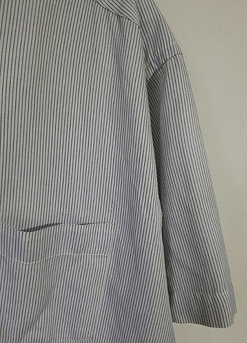 Erkek çizgili gömlek tshirt  - Görsel 4