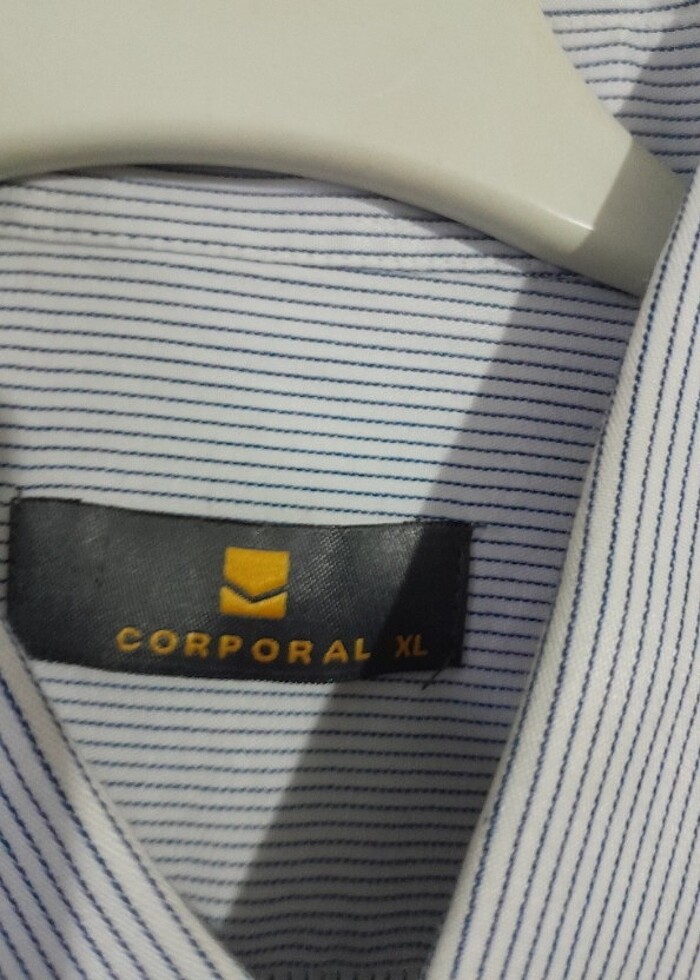 Erkek çizgili gömlek tshirt  - Görsel 3