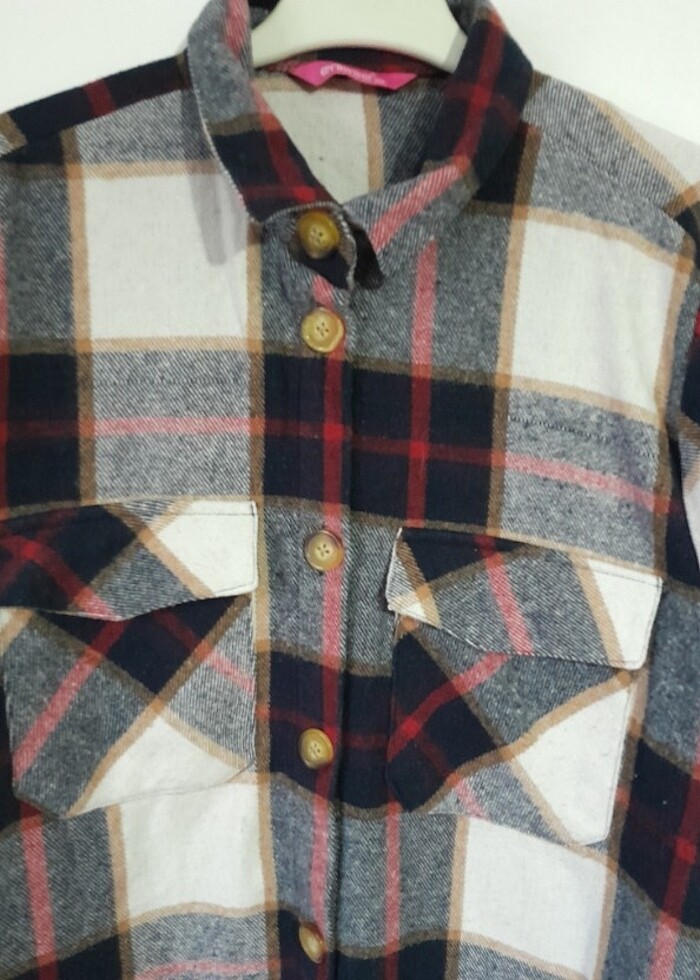 Kadin gömlek tunik - Görsel 4