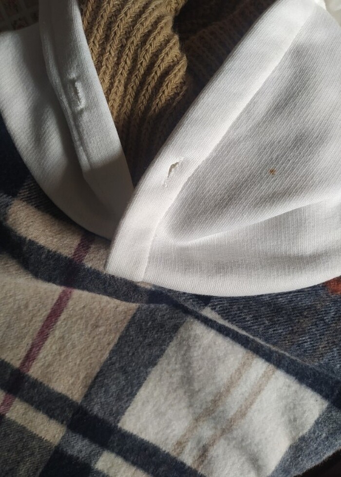 Kadın kapüşonlu sweatshirt  - Görsel 5