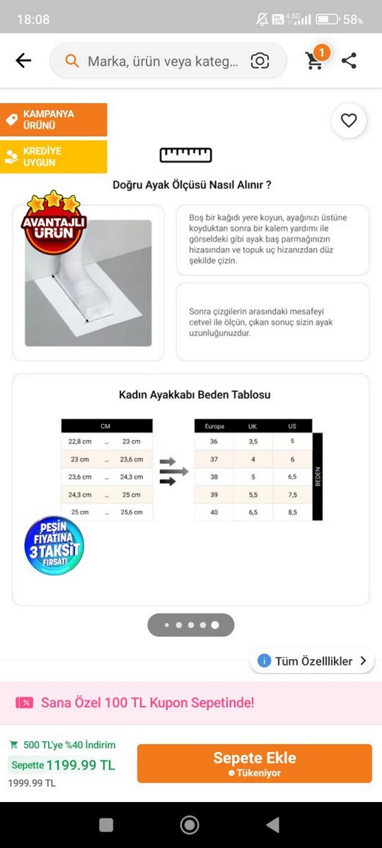 Bej Kadın Çizme - Görsel 4