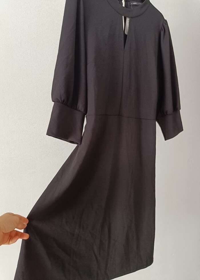 Esnek vücudu saran abiye elbise - Görsel 5