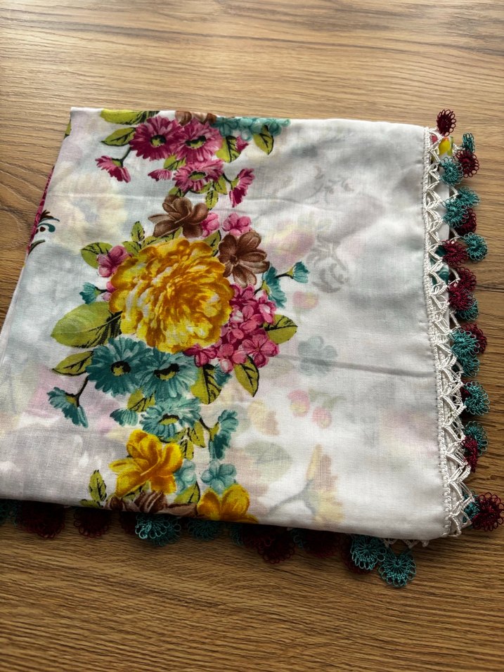 Klasik Desenli El Yapımı Amerikan Servis Seti - Görsel 2