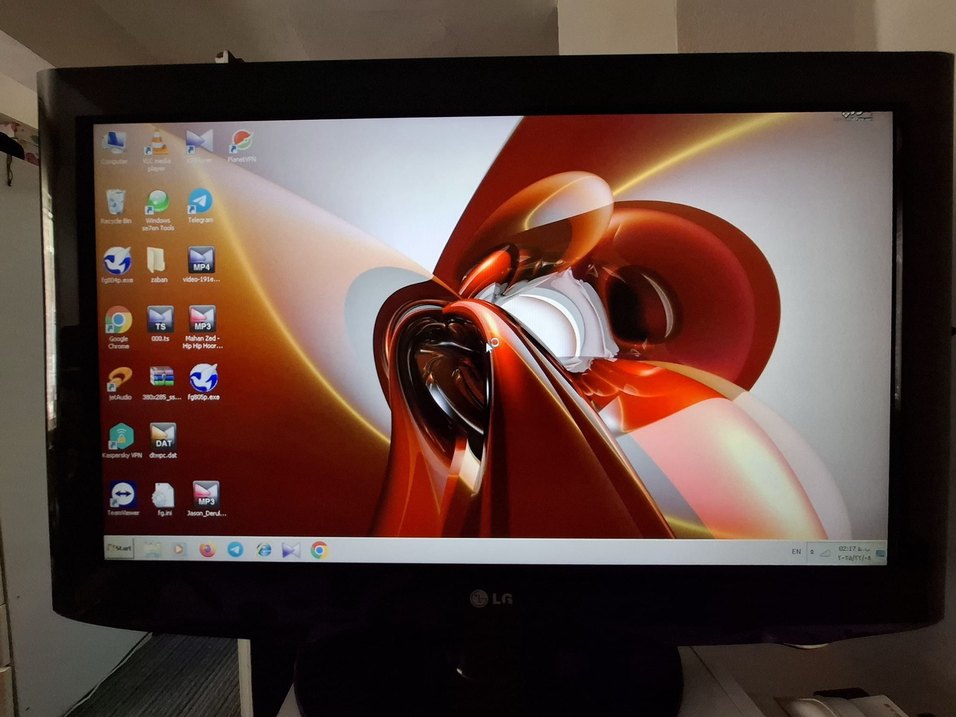 Siyah LG Monitör - Görsel 5