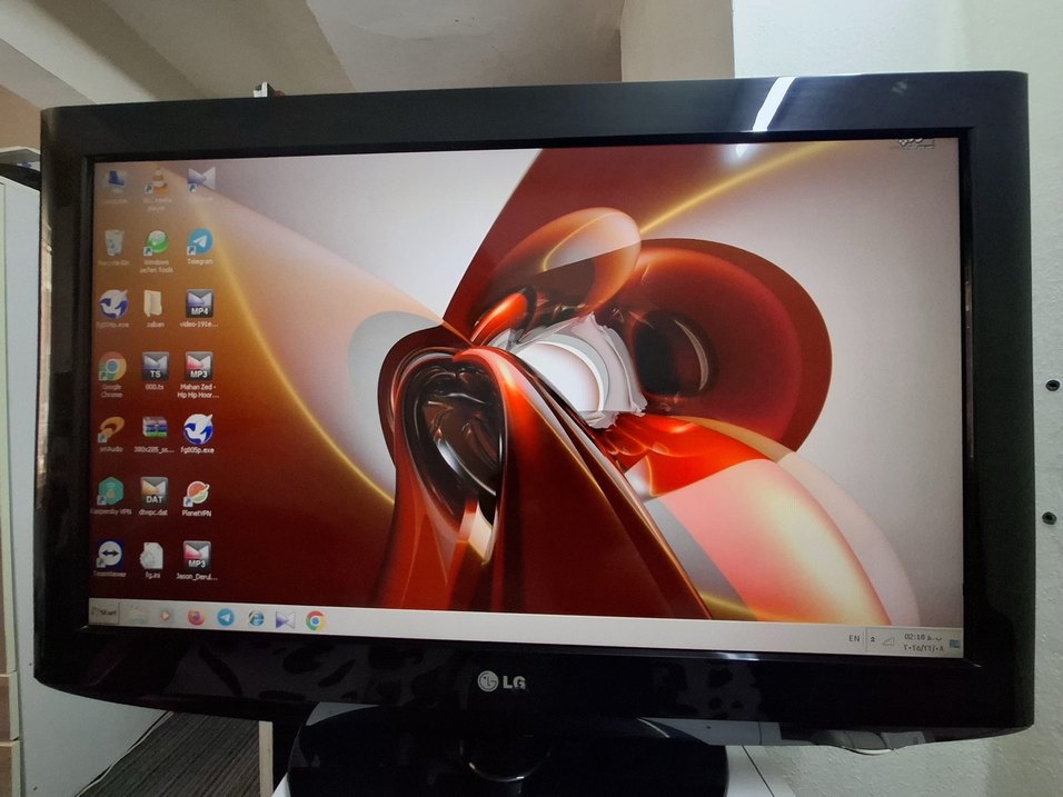 Siyah LG Monitör - Görsel 4