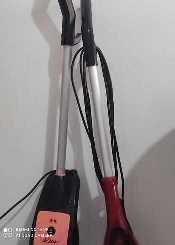 Pembe Renkli Elektrikli Süpürge - Görsel 2