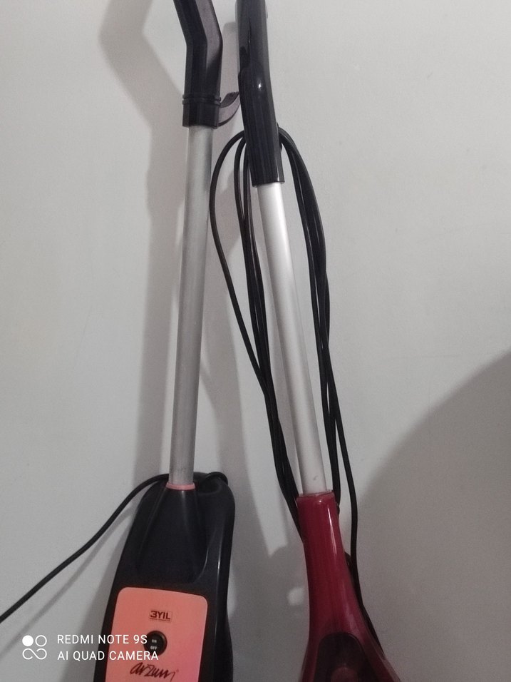 Pembe Renkli Elektrikli Süpürge - Görsel 2