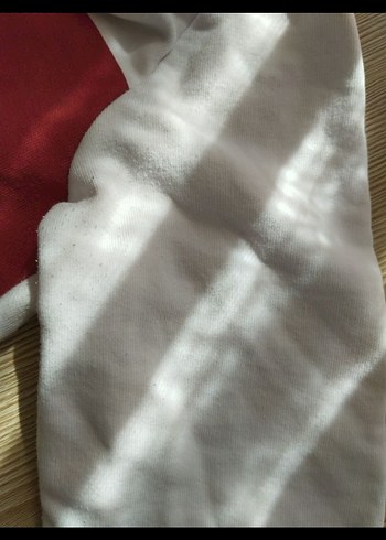 Kapüşonlu Beyaz Kadın Sweatshirt NYC Baskılı - Görsel 3